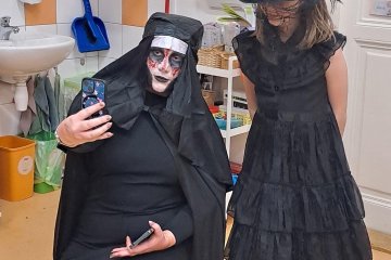 Halloween v družině na Pernerce