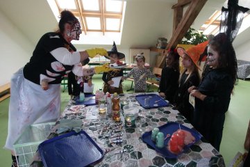 Halloween v družině na Pernerce