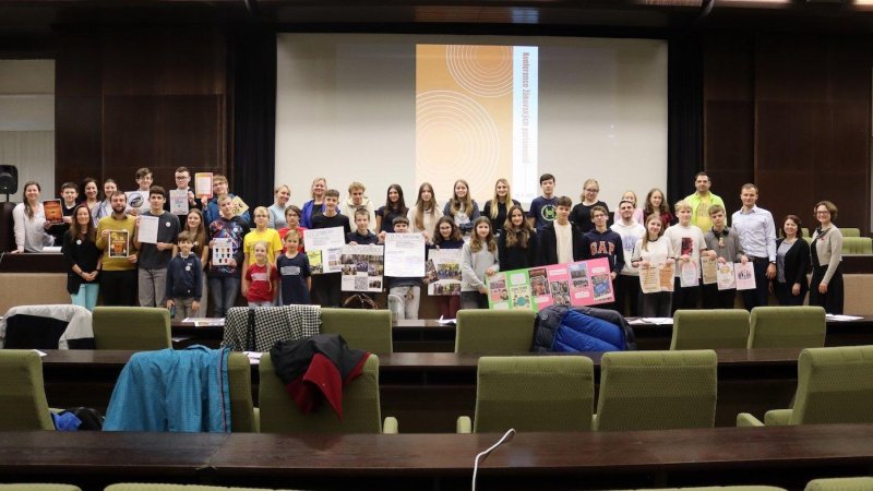 Lyčkament na konferenci školních parlamentů