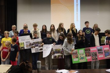 Lyčkament na konferenci školních parlamentů