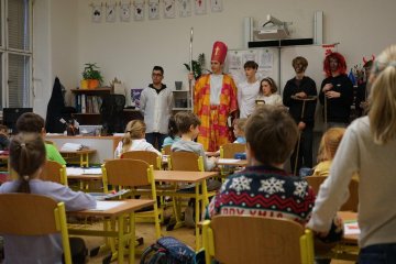 Ani v letošním nechyběl Mikuláš s anděly a pekelnými čerty