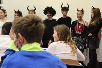 Ani v letošním nechyběl Mikuláš s anděly a pekelnými čerty