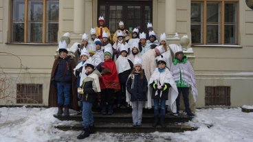 Tři králové opět navštívili i školu