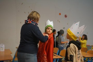 Tři králové opět navštívili i školu