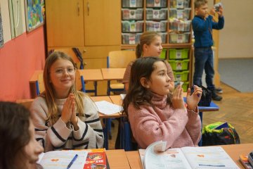 Tři králové opět navštívili i školu