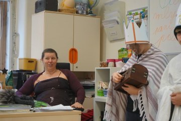 Tři králové opět navštívili i školu