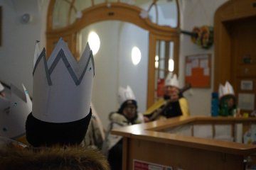 Tři králové opět navštívili i školu