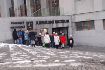 Návštěva armádního muzea Žižkov