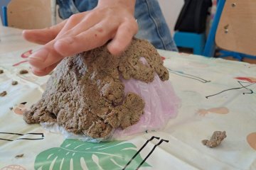 Jak jsme vyráběli ve 3.R kašírované misky