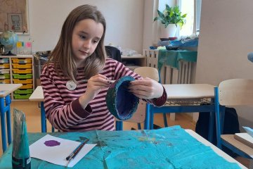 Jak jsme vyráběli ve 3.R kašírované misky