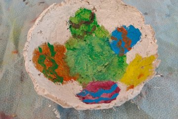 Jak jsme vyráběli ve 3.R kašírované misky