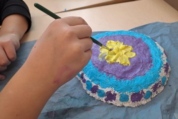 Jak jsme vyráběli ve 3.R kašírované misky