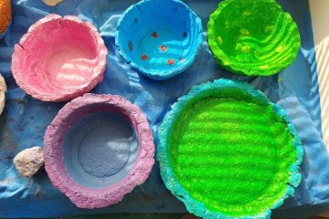 Jak jsme vyráběli ve 3.R kašírované misky