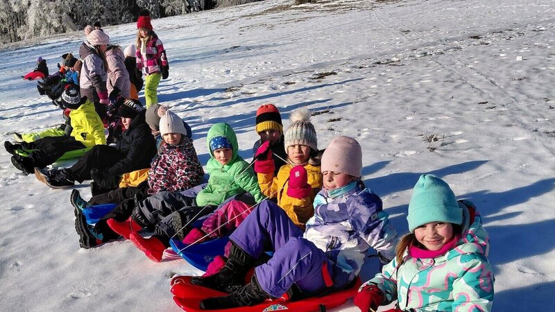 Zimní olympiáda s třeťáky na Mariánce