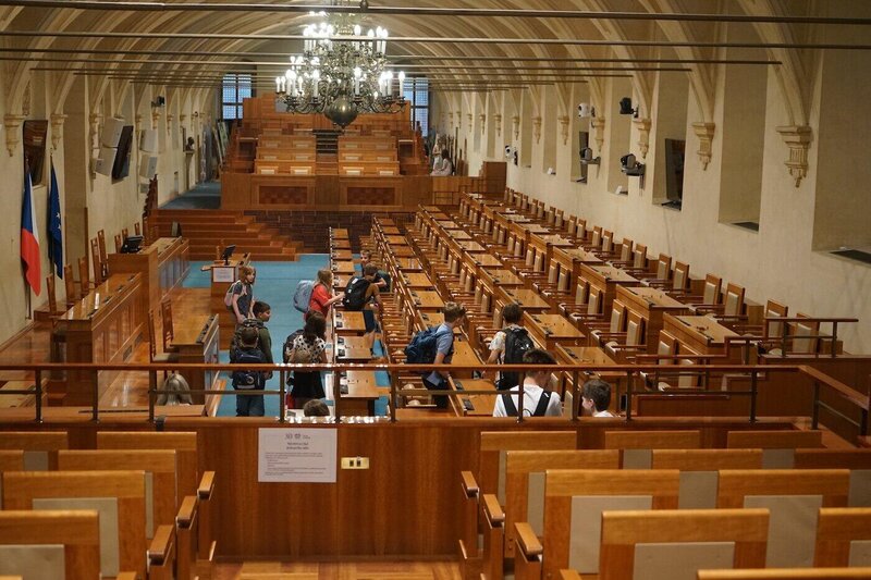 Lyčkament navštívil Senát