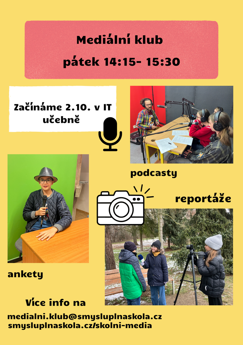 Mediální klub hledá nové členy a členky